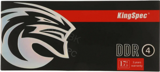 Оперативная (арт:арт-1926) память Dimm Ddr4 8gb 3200mhz Kingspec Ks3200d4p13508g Rtl Pc4-25600 Cl18 Донецк