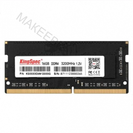 Оперативная (арт-5474) память Kingspec Ks3200d4n12016g Ddr4 - 1x 16гб 3200мгц, для ноутбуков (So-Dim Донецк