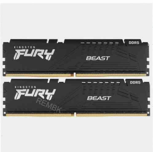 Оперативная (арт-4311) память Kingston Fury Beast Black Amd [Kf560c36bbek2-16] 16 гб Донецк
