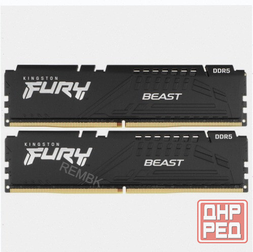 Оперативная (арт-4311) память Kingston Fury Beast Black Amd [Kf560c36bbek2-16] 16 гб Донецк - изображение 1