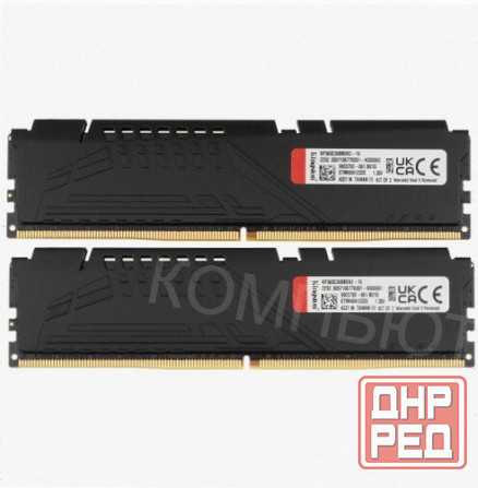 Оперативная (арт-4311) память Kingston Fury Beast Black Amd [Kf560c36bbek2-16] 16 гб Донецк - изображение 2