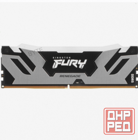 Оперативная - арт-3870 память Ddr5 Kingston Fury Renegade Silver Rgb [Kf564c32rsa-16] 16 гб, 6400mhz Донецк - изображение 1