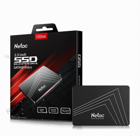 Ssd (арт:арт-1637) твердотельный накопитель Netac 120 Gb Nt01n535s-120g-S3x Донецк