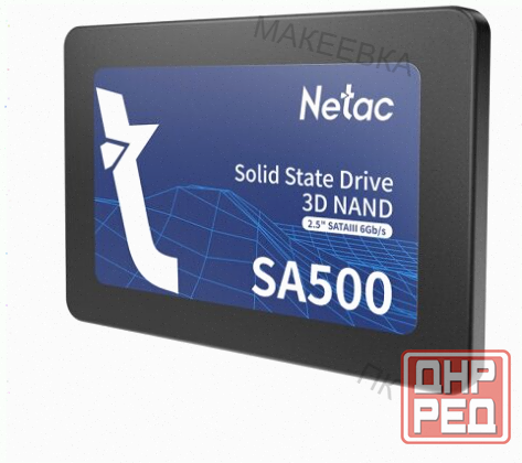 Ssd (ар:арт-3517) Netac Sa500 240gb (Nt01sa500-240-S3x) Tlc 2,5" Sata-Iii Донецк - изображение 1