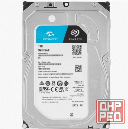 Жесткий (арт:арт-9197) диск 1 тб Seagate Skyhawk [St1000vx013] Донецк - изображение 1