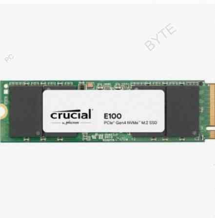 Ssd (ар:арт-7127) диск M.2 2280 Crucial E100 Pcie 4.0 X4 1tb (Ct1000e100ssd8) Донецк