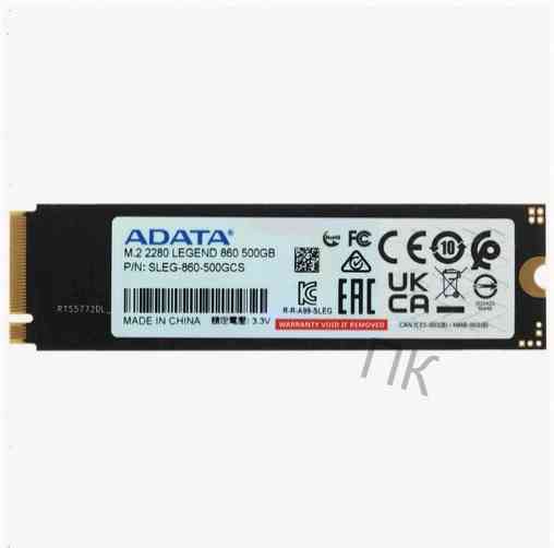 500 [арт-8589] гб M.2 Nvme накопитель Adata Legend 860 [Sleg-860-500gcs] Донецк