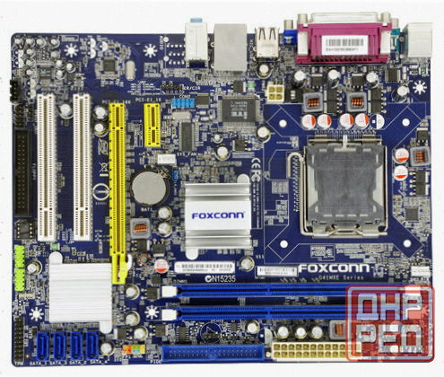 Материнская [арт-1729] плата Foxconn G41mxe б/у Донецк - изображение 1