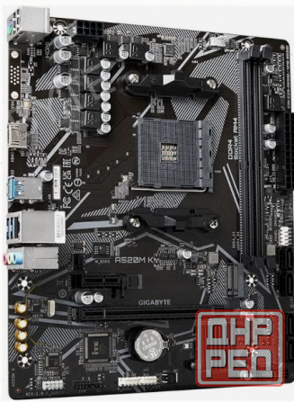 Материнская - арт-9304 плата Gigabyte A520m K V2 /(V1.1) Soc-Am4 Amd A520 2xddr4 Matx Ac`97 8ch(7.1) Донецк - изображение 2