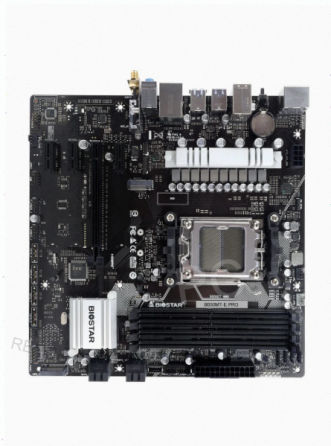 Материнская (арт-9658) плата Biostar B650mt-E Pro, Socketam5, Amd B650, Matx Донецк