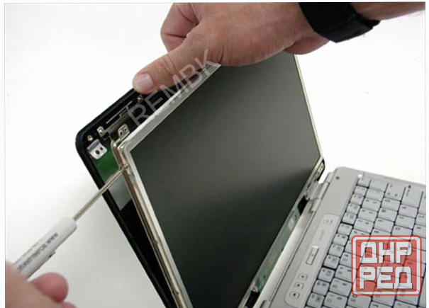 Замена (арт-8499) матрицы экрана ноутбука, сервис "рембук" Донецк - изображение 1