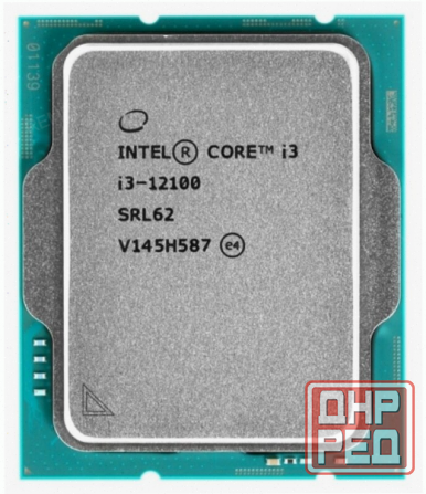 Процессор (арт:арт-7236) Intel Core I3-12100 (Lga1700,Alder Lake, 4c/8t, 3.3/4.3ghz, 12mb, 60/89w, U Донецк - изображение 1