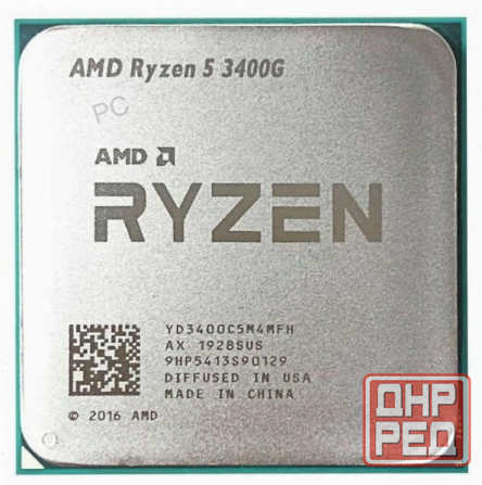 Процессор - арт-9082 Amd Ryzen 5 3400g Am4 Oem (Yd340gc5m4mfi) Донецк - изображение 1