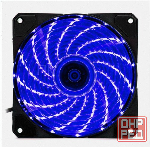 Вентилятор (ар:арт-1288) игровой Dt-Gf12025bl для компьютерного корпуса с подсветкой синий Донецк - изображение 1