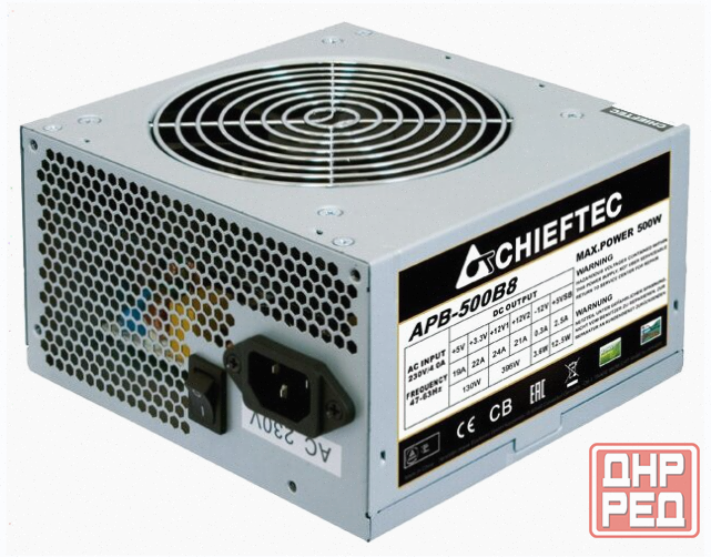 Блок (арт:арт-5136) питания Chieftec Apb-500b8 500w Oem Донецк - изображение 1