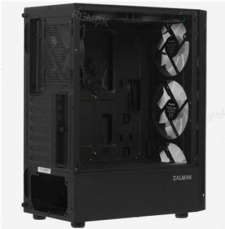 Корпус (арт:арт-9355) Miditower Zalman N4 Black (Atx, Window, 6xrgb Fan, Usb2.0 X2, Usb3.0x1, без бп Донецк