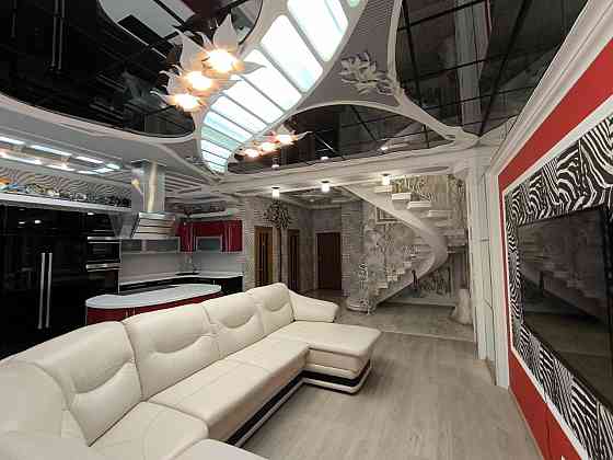 Шикарная 3-х комн дизайнерская двухуровневая квартира в премиум-доме проспект Ильича Донецк