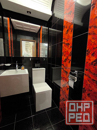 Шикарная 3-х комн дизайнерская двухуровневая квартира в премиум-доме проспект Ильича Донецк - изображение 5