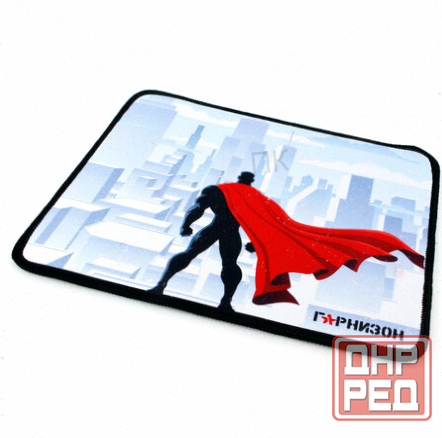 Коврик (арт-9789) д/мыши гарнизон Gmp-145 25х20х0,3см, супергерой, ткань+рез(18068) 1918413 Донецк - изображение 1