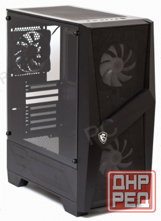Корпус (ар:арт-7076) Atx Msi Mag Forge 100m без бп чёрный Донецк - изображение 2