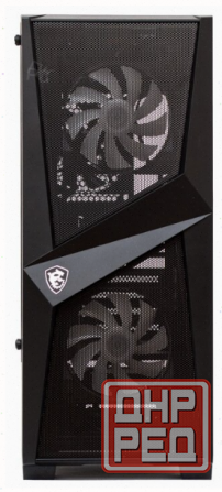 Корпус (ар:арт-7076) Atx Msi Mag Forge 100m без бп чёрный Донецк - изображение 3