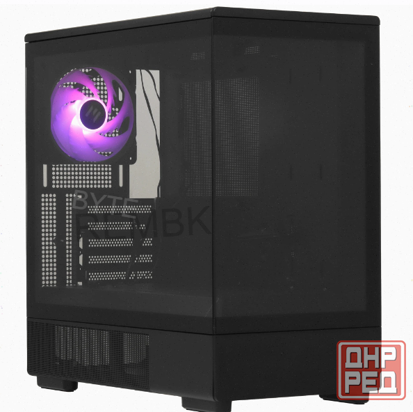 Корпус (арт:арт-1073) Zalman P10, Matx, Black, Window, 2x3.5", 3x2.5", 1xusb Type-C, 1xusb3.0, Rear Донецк - изображение 1