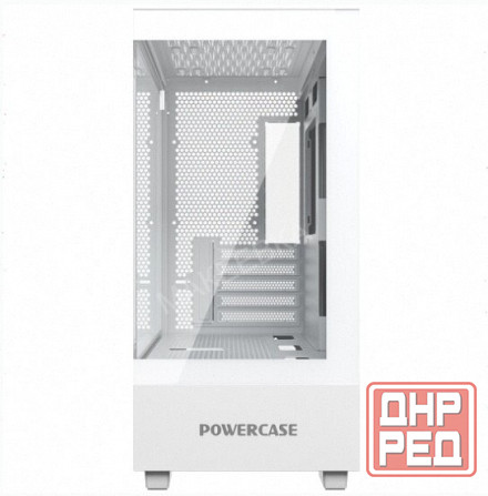 Корпус (арт-4880) Powercase Vision Micro M, белый (Cvmmw-L0) Донецк - изображение 4
