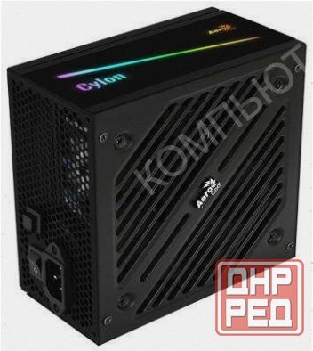 Блок [арт-1208] питания Aerocool Atx 500w Cylon 500 80+ (24+4+4pin) Apfc 120mm Fan Color 5xsata Rtl Донецк - изображение 2