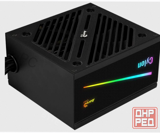 Блок [арт-1208] питания Aerocool Atx 500w Cylon 500 80+ (24+4+4pin) Apfc 120mm Fan Color 5xsata Rtl Донецк - изображение 1