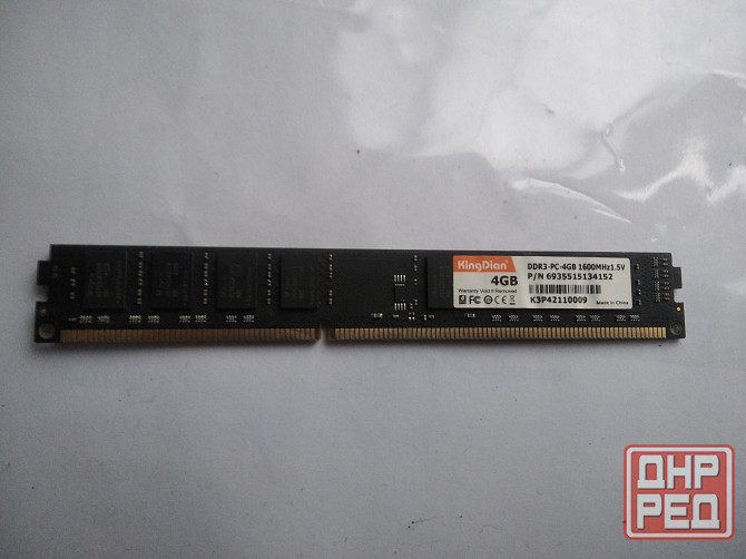 Оперативная память ddr3-pc-4gb 1600MHz1.5v Донецк - изображение 1
