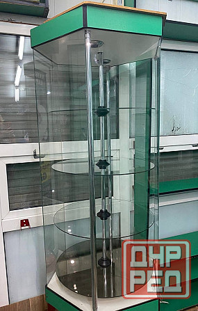 Продам крутящуюся витрину со стекла Донецк - изображение 1