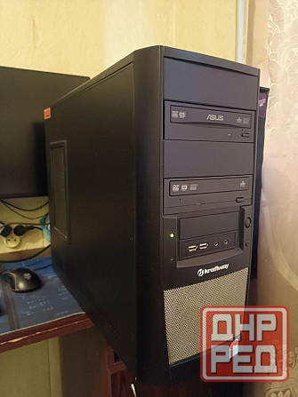 Старый системный блок + 2 монитора + клавиатура Донецк - изображение 2