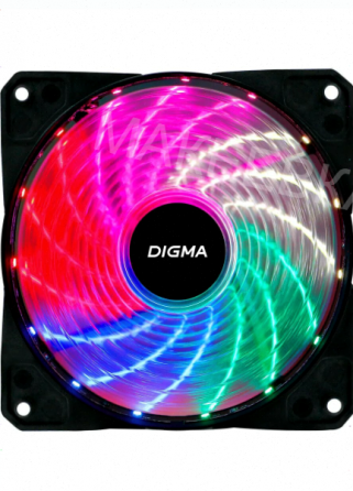 Вентилятор (ар:арт-8000) для корпуса Dfan-Frgb2 Rgb 120х120x25 (Molex) Донецк