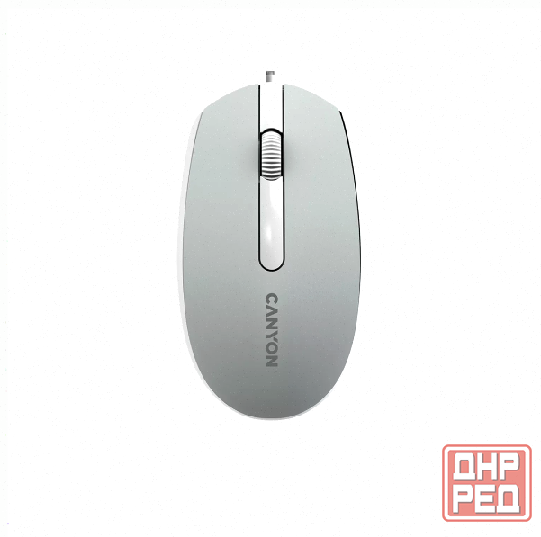 Мышь - арт-2341 Canyon M-10, темно-серый (Cne-Cms10dg) оптический, 1000 Dpi, Usb, проводная Донецк - изображение 1