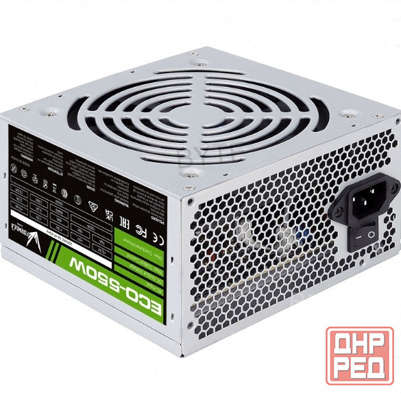Блок (ар:арт-6666) питания Formula (Aerocool) Eco-550w 550 вт Atx/ Sata х 4, Molex х 3 Донецк - изображение 1