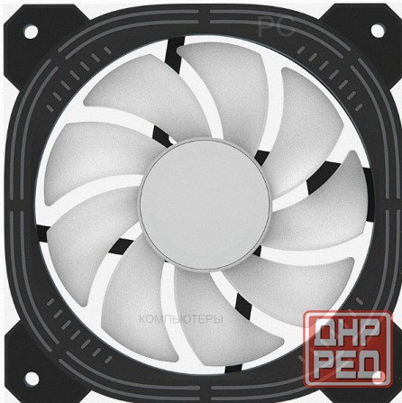 Вентилятор (арт:арт-5433) для корпуса Formula Nulight 12bk Arpw Argb Reverse (Nulight 12bk Arpw Reve Донецк - изображение 3