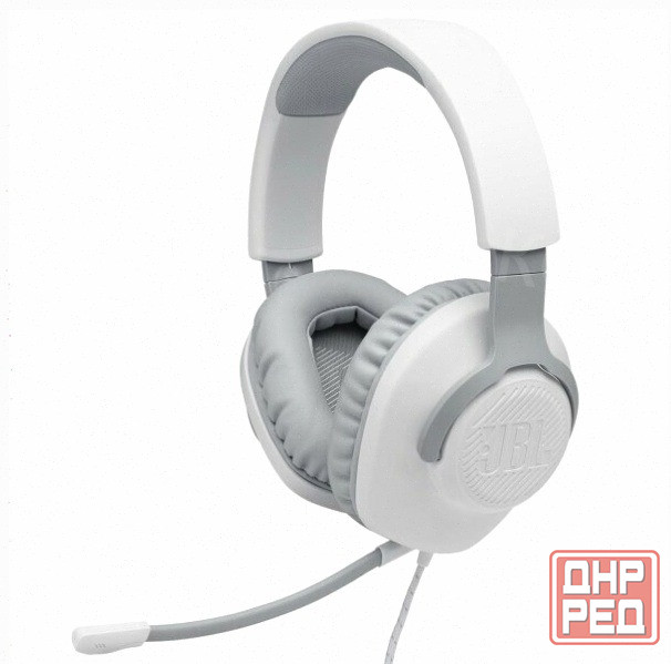 Игровые - арт-9255 наушники Jbl Quantum 100 White (Jblquantum100wht) Донецк - изображение 1