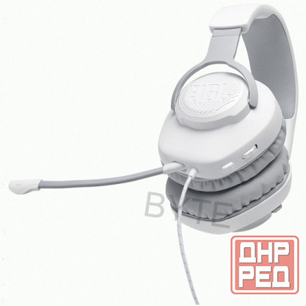 Игровые (арт-8664) наушники Jbl Quantum 100 White (Jblquantum100wht) Макеевка - изображение 3