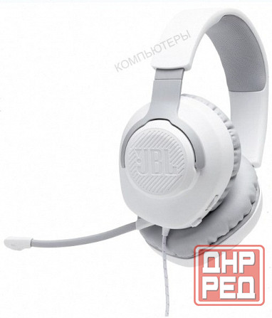 Игровые (арт-8664) наушники Jbl Quantum 100 White (Jblquantum100wht) Макеевка - изображение 2