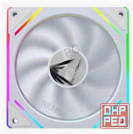 Вентилятор [арт-5517] Formula Floe Plus 12wh Arpw Argb 120х120x25 белый 4-Pin Ret Донецк - изображение 1