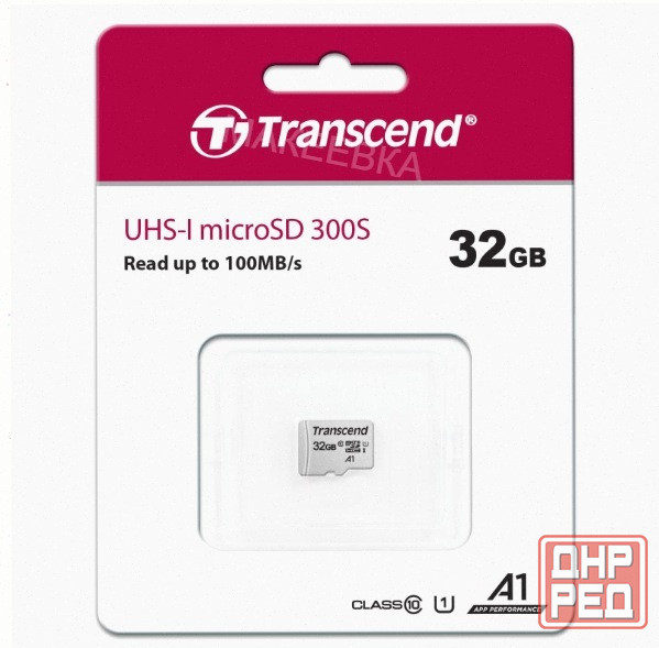 Карта [арт-7322] памяти Transcend 300s Microsdhc 32gb Uhs-I Cl10, Ts32gusd300s Донецк - изображение 2