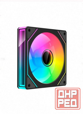 Кулер (арт-3144) Xastra Fm120b, Argb, реверсивный, 120мм, 600-1800об/мин, 32дб Донецк - изображение 1