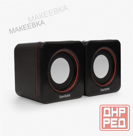Акустическая (ар:арт-3529) система стерео Exegate Disco 160 Ex287050rus, 2x3вт, питание от Usb, черн Донецк - изображение 1