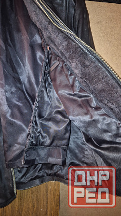 Кожаная куртка мужская Донецк - изображение 5