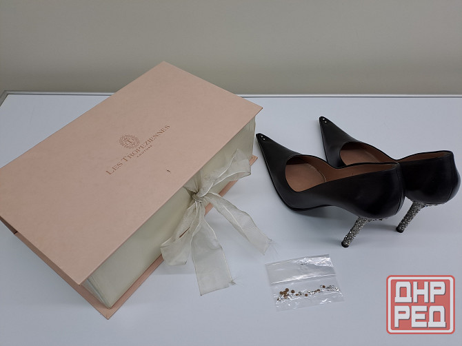 Туфли женские 39 кожа Les Tropeziennes стразы Донецк - изображение 6