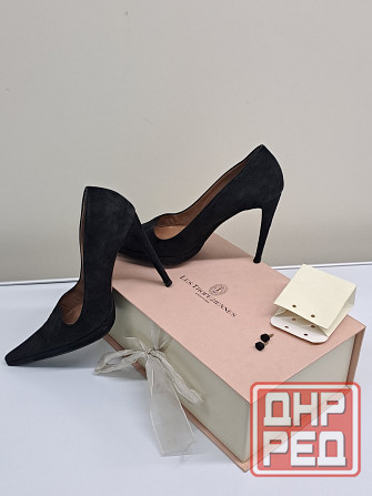 Туфли женские 39 замша Les Tropeziennes черные Донецк - изображение 6