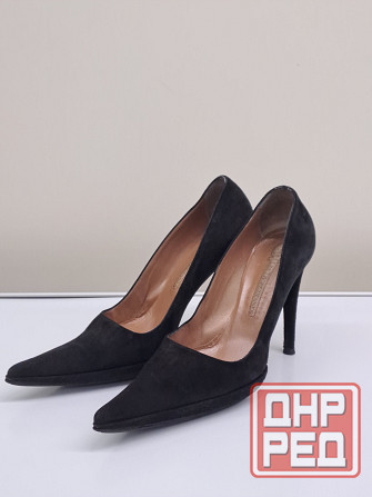 Туфли женские 39 замша Les Tropeziennes черные Донецк - изображение 4