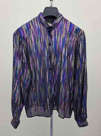 Блузка женская 50 52 блестящая металлик Донецк