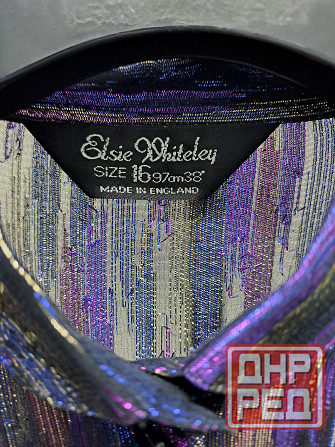 Блузка женская 50 52 блестящая металлик Донецк - изображение 3