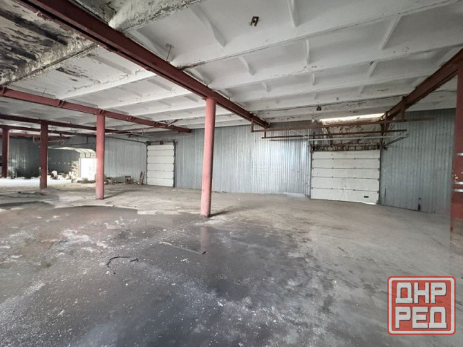 Аренда База склад+рем.бокс+морозильные камеры 1300м, участок 1,6га. м-н Октябрьский Донецк - изображение 1